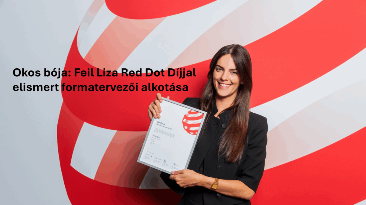 Okos bója: Feil Liza Red Dot Díjjal elismert formatervezői alkotása